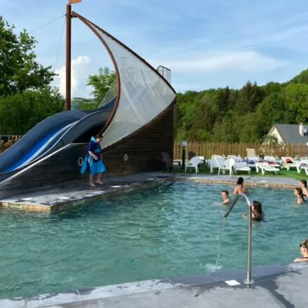 Mobil-home Cosy 5 Pers Avec Terrasse - Api-1-52-1240 Parque de Campismo